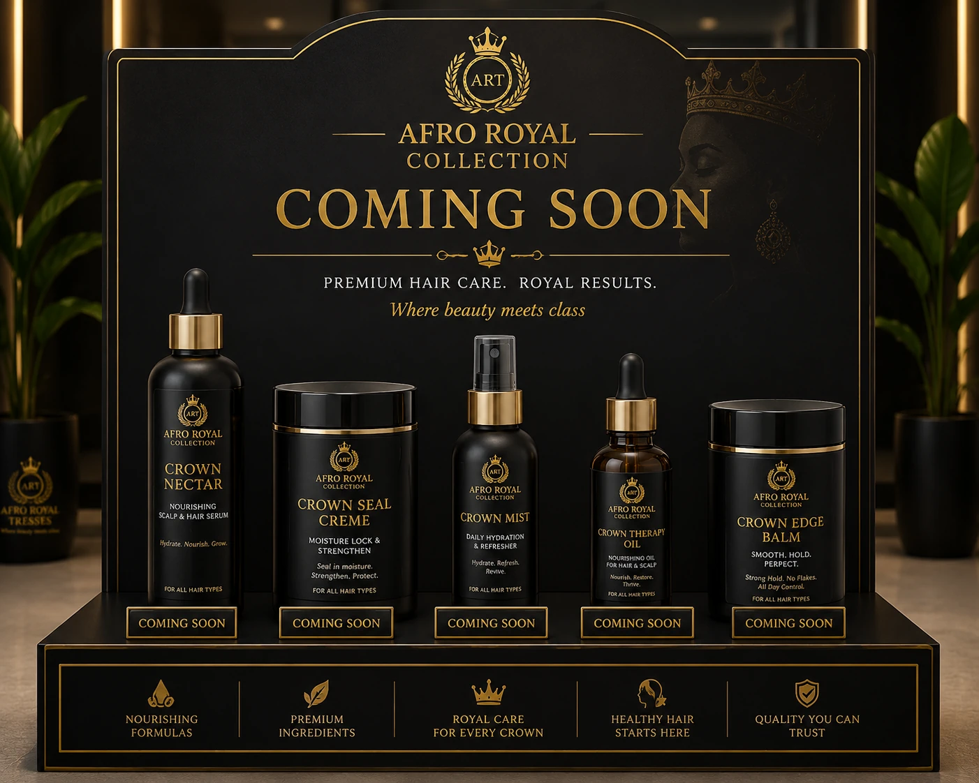 Afro Royal Collection — Coming Soon